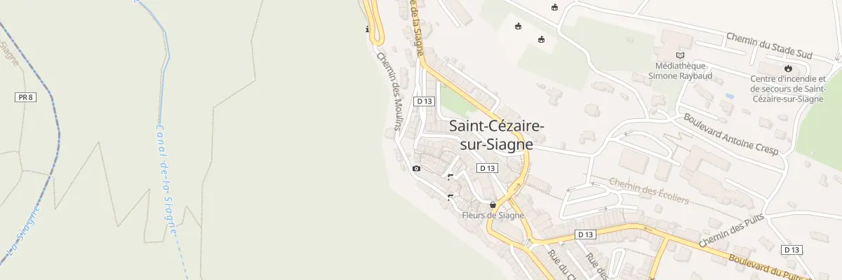 Plan du 8 Rue du Portail à Saint-Cézaire-sur-Siagne