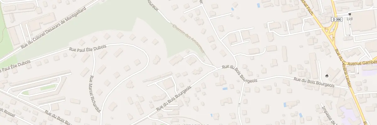 Plan du 26 Rue du Bois Bourgeois à Montbéliard