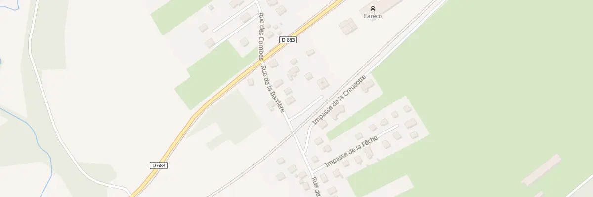 Plan du 20 Rue de la Barrière à Brevilliers