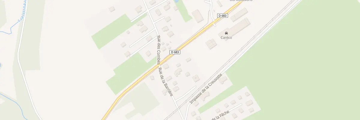 Plan du 28 Rue de la Barrière à Brevilliers