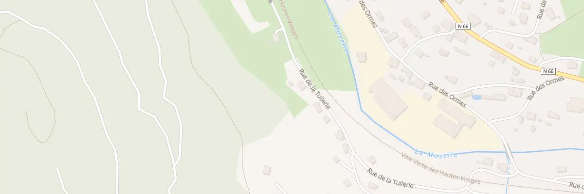 Plan du 32T Rue de la Tuilerie à Fresse-sur-Moselle