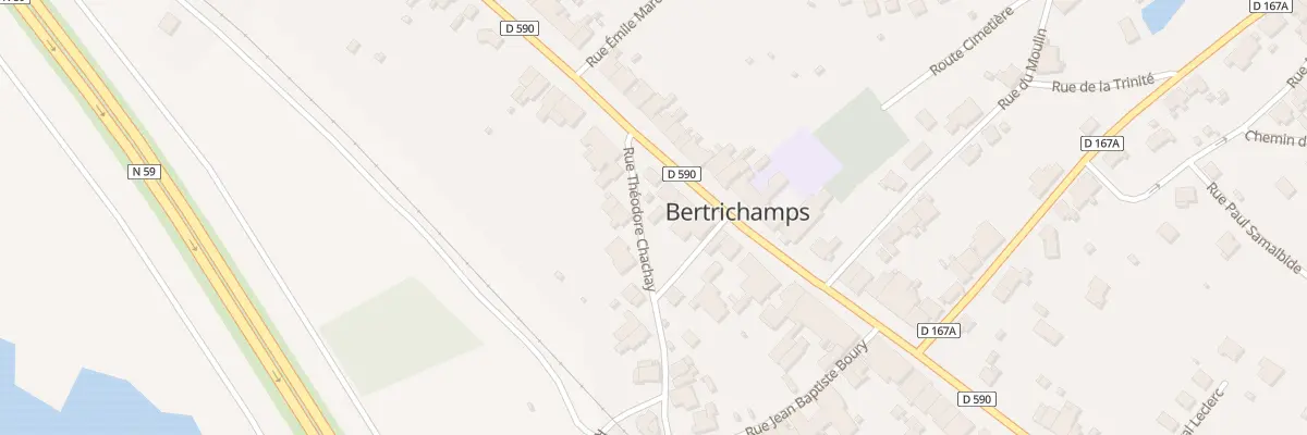 Plan du 5 Rue Théodore Chachay à Bertrichamps