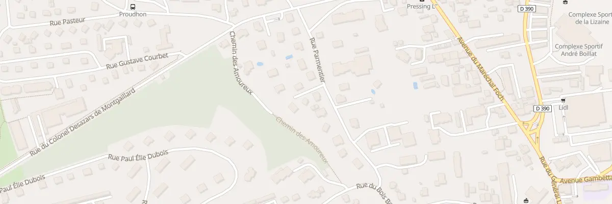 Plan du 11B Rue Parmentier à Montbéliard