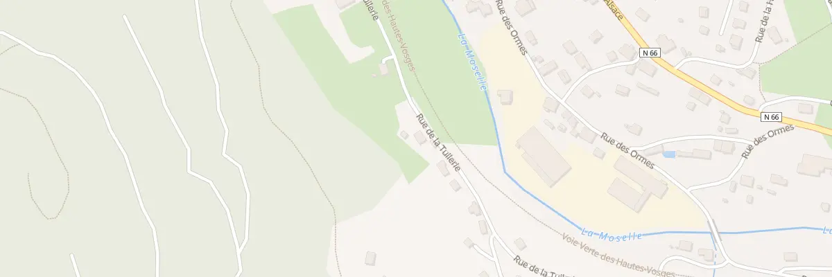 Plan du 32B Rue de la Tuilerie à Fresse-sur-Moselle