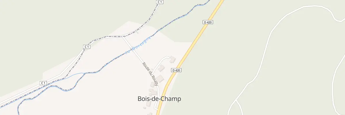 Plan du 15 Maillefaing à Bois-de-Champ