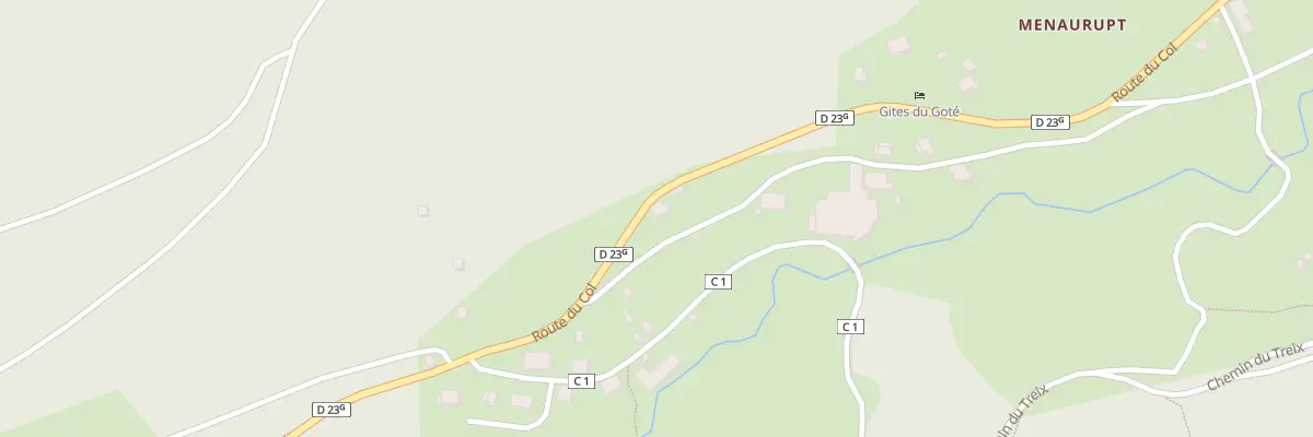 Plan du 4 Rte du Col à Sapois