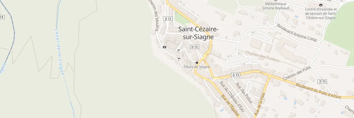 Plan du 11 Rue Saint-Férréol à Saint-Cézaire-sur-Siagne