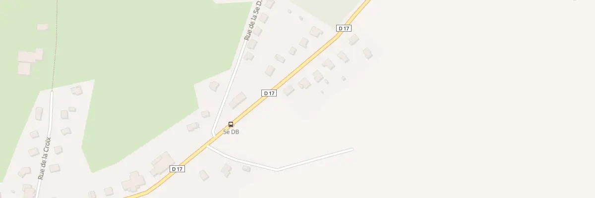 Plan du 8 Rue de Bavilliers à Buc