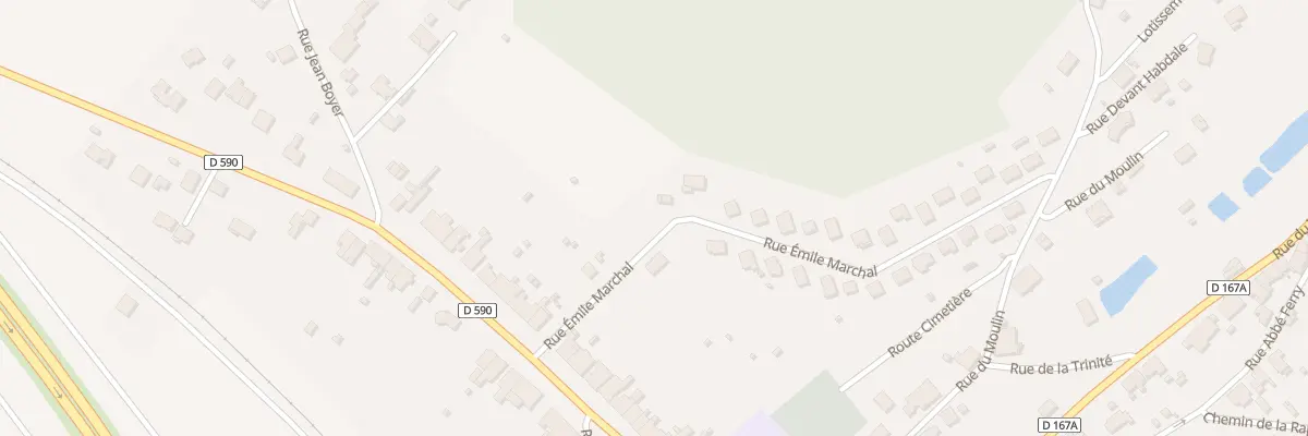 Plan du 3 Rue Emile Marchal à Bertrichamps