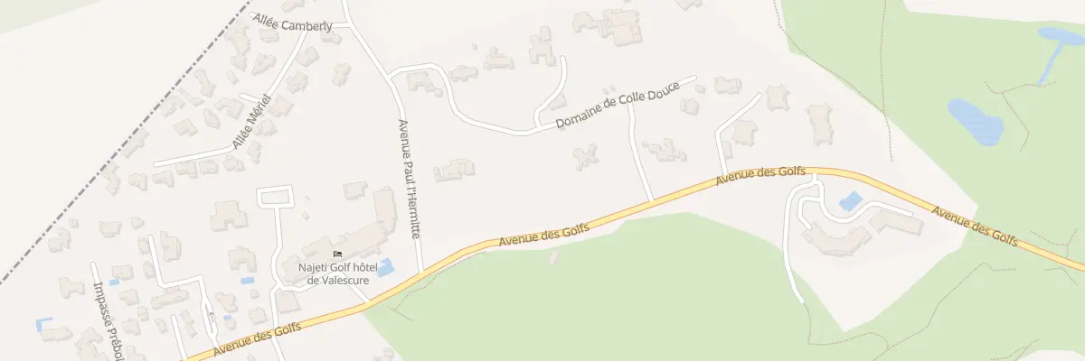 Plan du 1011B Av des Golfs à Saint-Raphaël