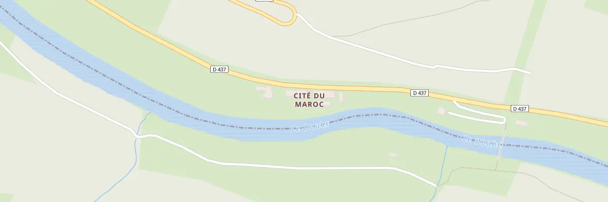 Plan du 6 Cite du Maroc à Liebvillers