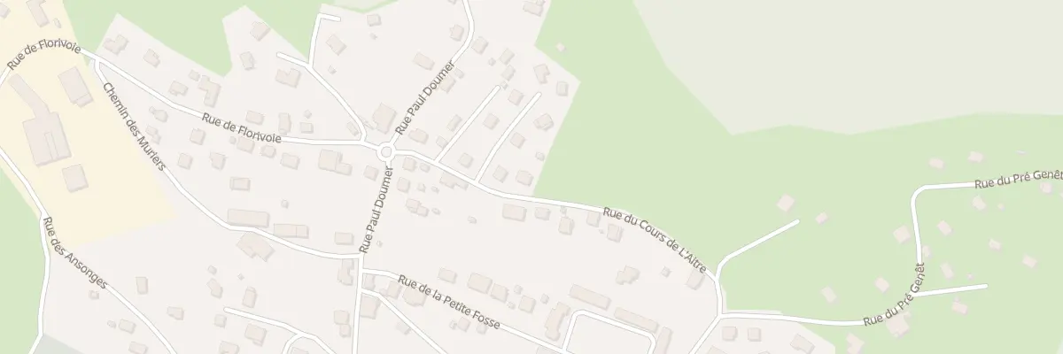 Plan du 23 Rue du Cours de l’Aître à Granges-Aumontzey
