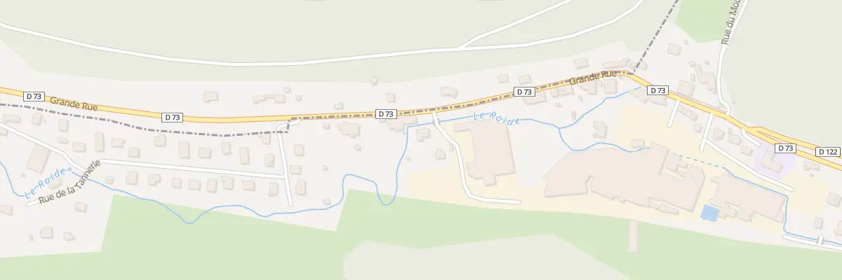 Plan du 9 Gr Grande Rue à Autechaux-Roide