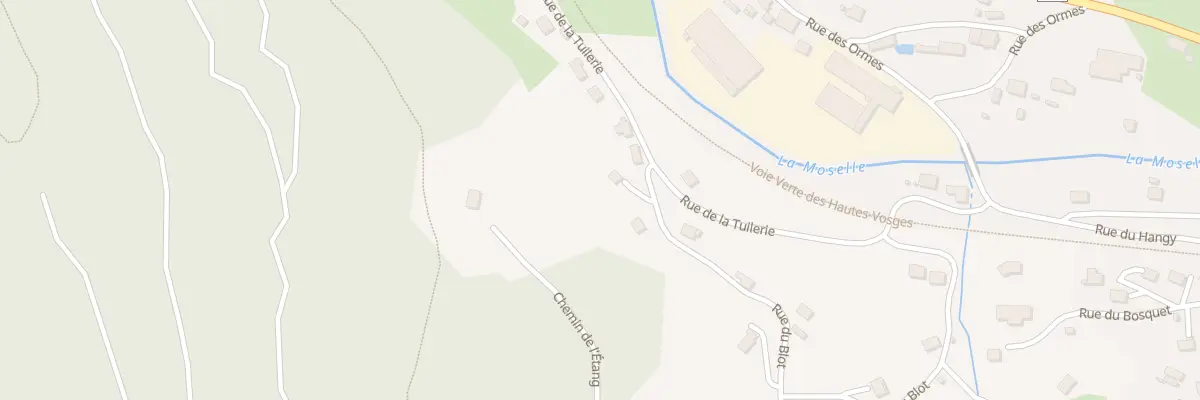 Plan du 2 Rue du Blot à Fresse-sur-Moselle