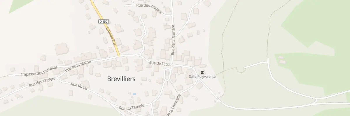 Plan du 2 Rue de la Barrière à Brevilliers