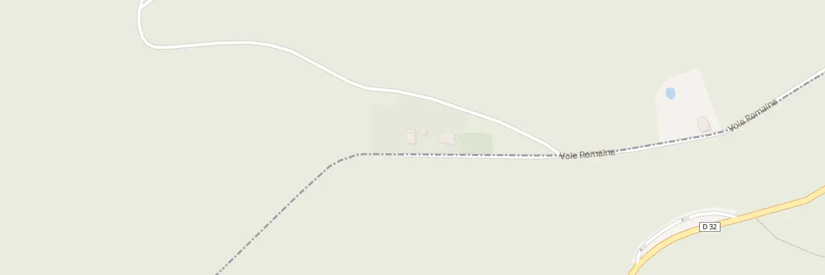 Plan du 608 Voie Romaine à Saint-Remy