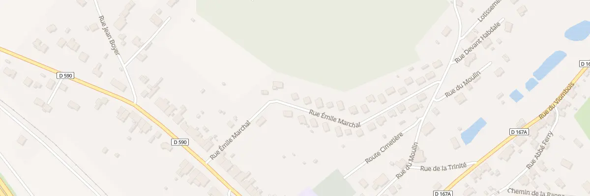 Plan du 5 Rue Emile Marchal à Bertrichamps