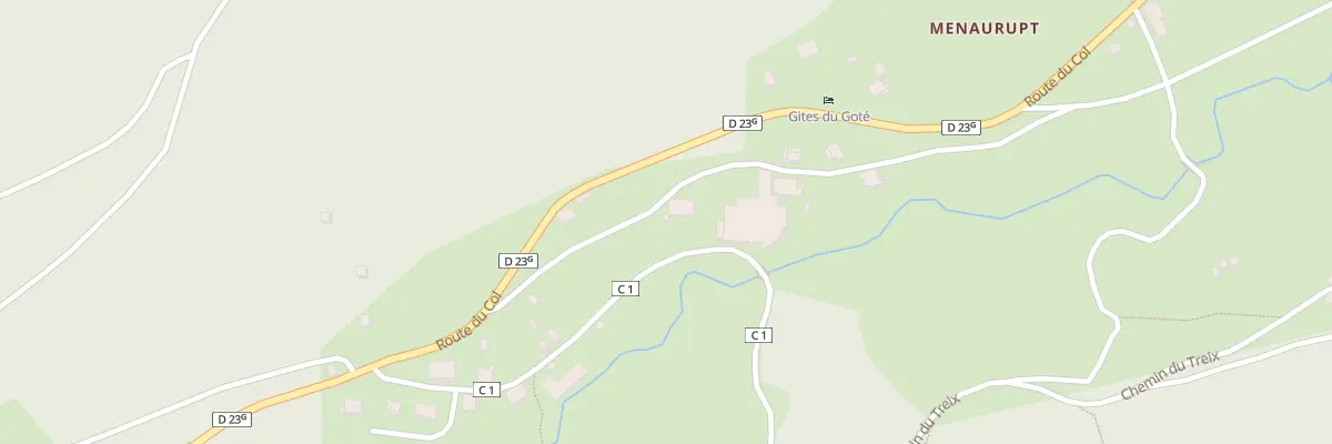 Plan du 2 Che des Alieux à Sapois