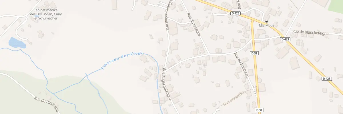Plan du 18 Rue du Poutreau à Granges-Aumontzey