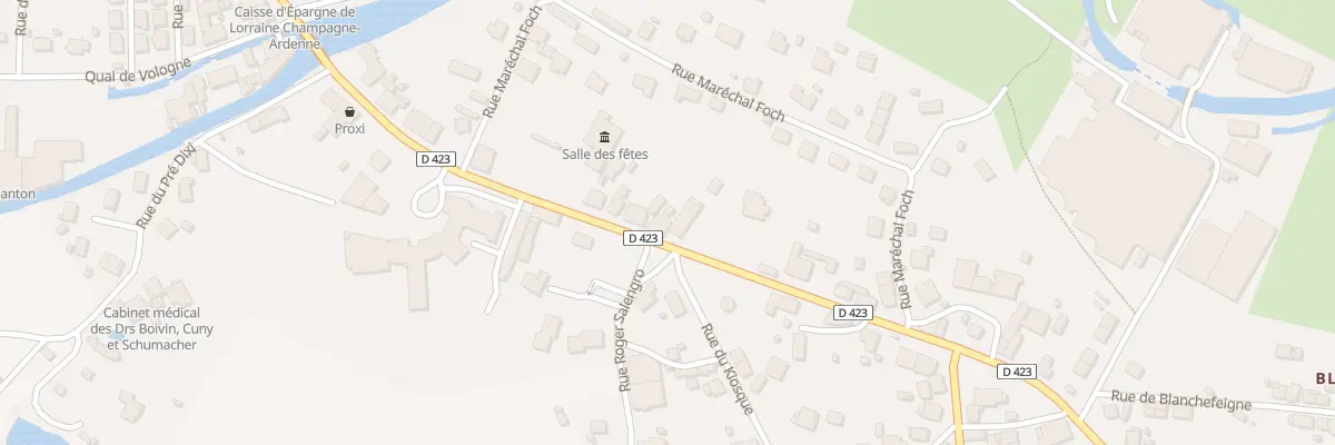 Plan du 27 Rue de Lattre de Tassigny à Granges-Aumontzey