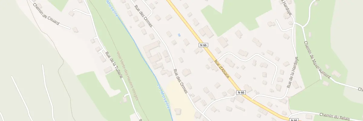 Plan du 17 Rue des Ormes à Fresse-sur-Moselle