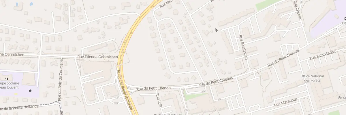 Plan du 9 Rue des Alouettes à Montbéliard