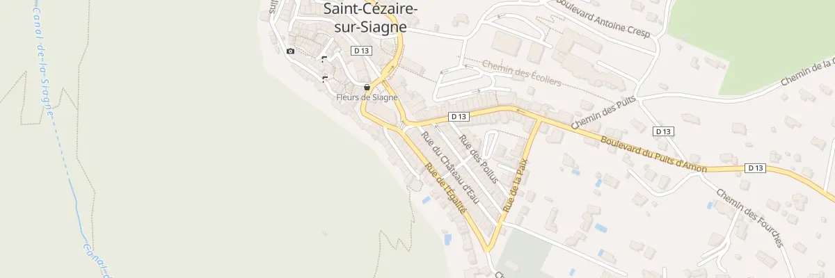 Plan du 5 Rue de l’Egalité à Saint-Cézaire-sur-Siagne
