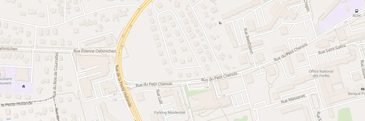 Plan du 13 Rue des Alouettes à Montbéliard