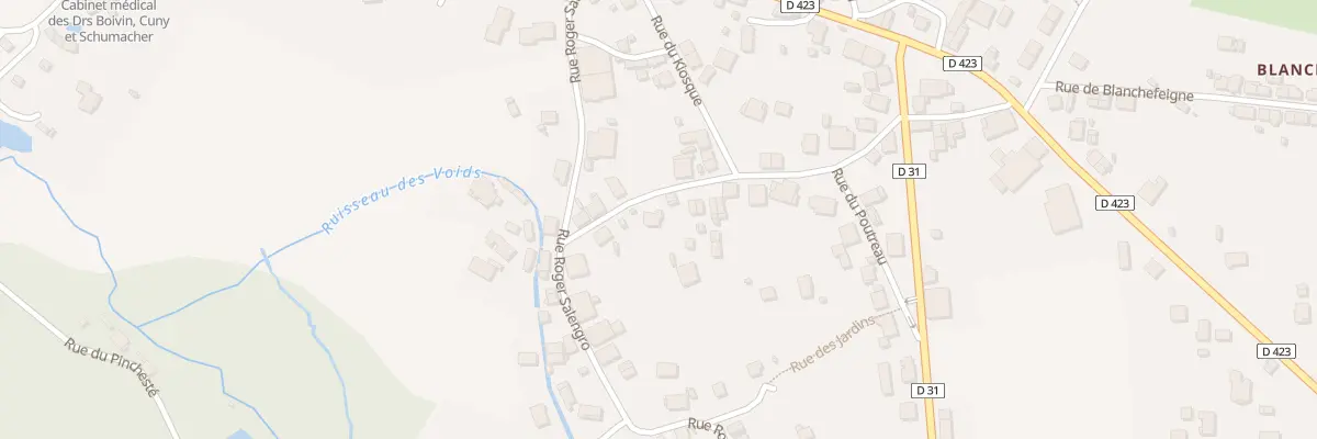 Plan du 23B Rue du Poutreau à Granges-Aumontzey
