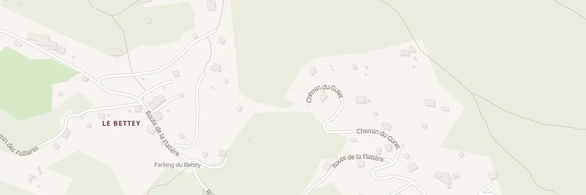 Plan du 276 Che du Guret aux Houches