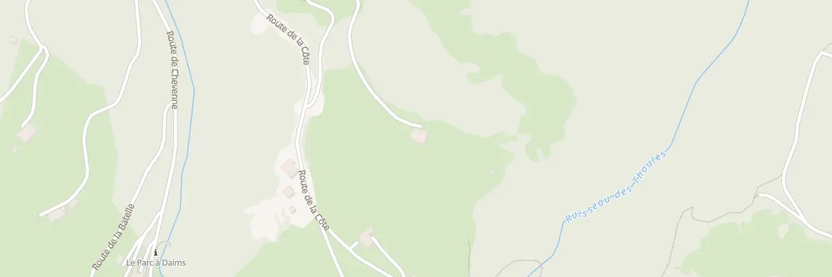 Plan du 491 Rte de la Côte à La Chapelle-d’Abondance