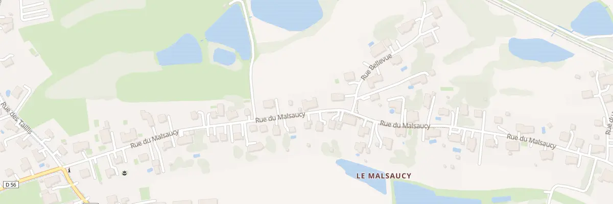 Plan du 62 Rue du Malsaucy à Évette-Salbert