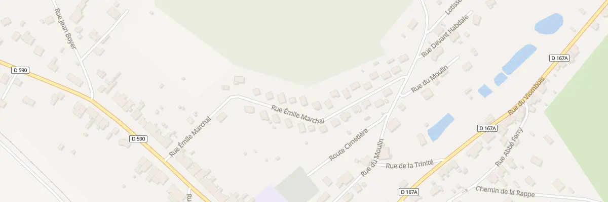 Plan du 13 Rue Emile Marchal à Bertrichamps