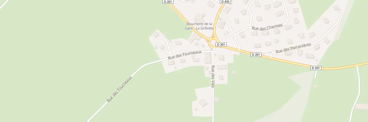 Plan du 3 Rue des Fourneaux aux Écorces