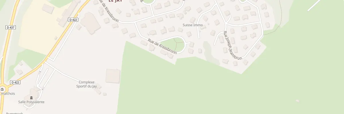 Plan du 18 Rue de Kressbronn à Maîche
