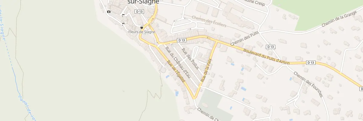 Plan du 17 Rue du Château d’Eau à Saint-Cézaire-sur-Siagne