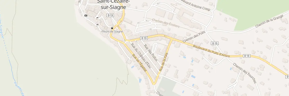 Plan du 11 Rue Victor Hugo à Saint-Cézaire-sur-Siagne