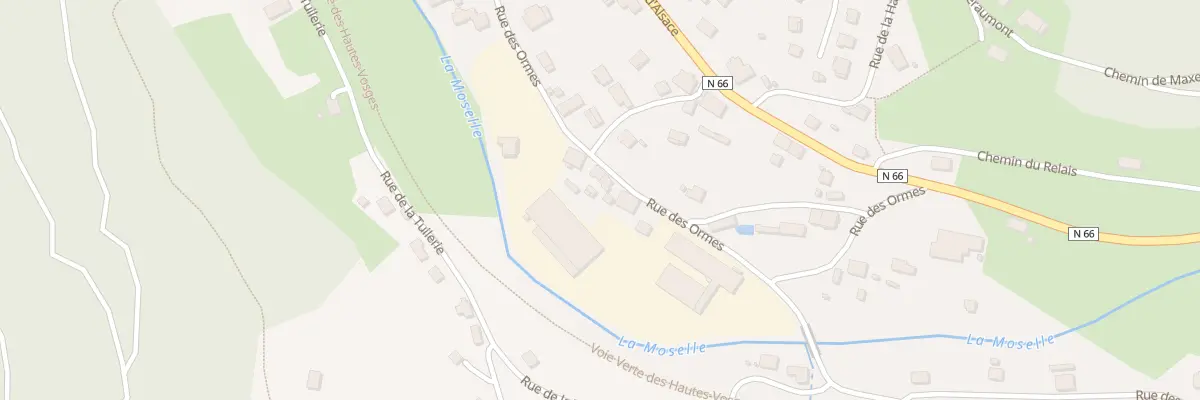 Plan du 32 Rue des Ormes à Fresse-sur-Moselle