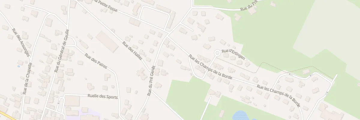 Plan du 2 Che du Château à Granges-Aumontzey