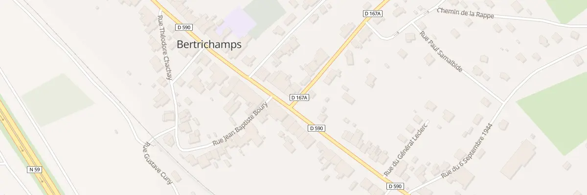 Plan du 1 Rue du Viombois à Bertrichamps