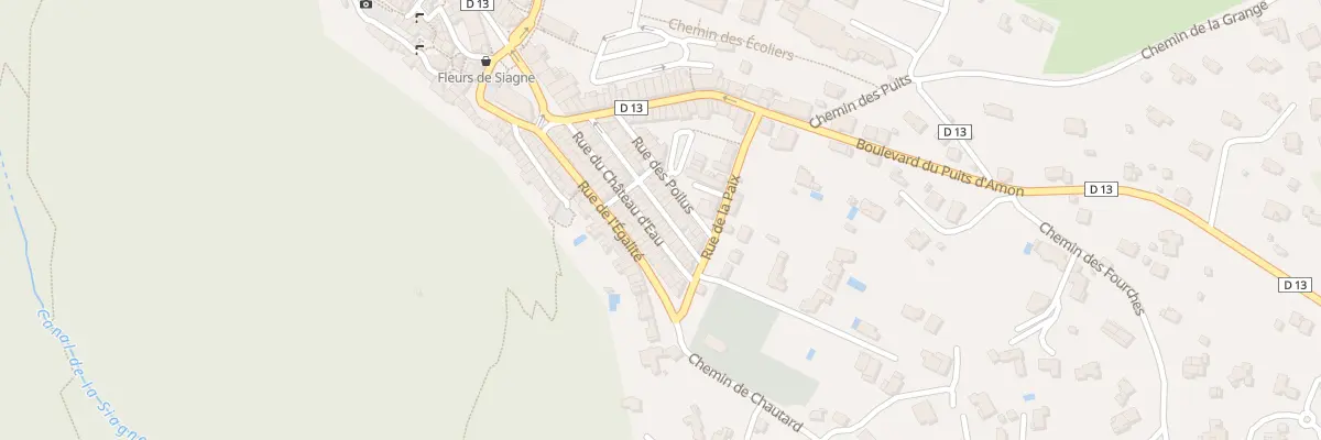 Plan du 4 Rue Victor Hugo à Saint-Cézaire-sur-Siagne