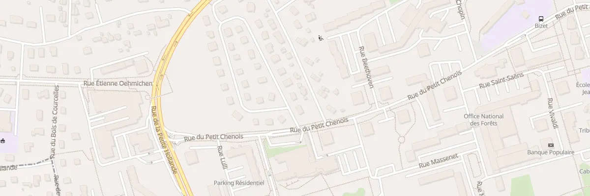 Plan du 26 Rue des Alouettes à Montbéliard