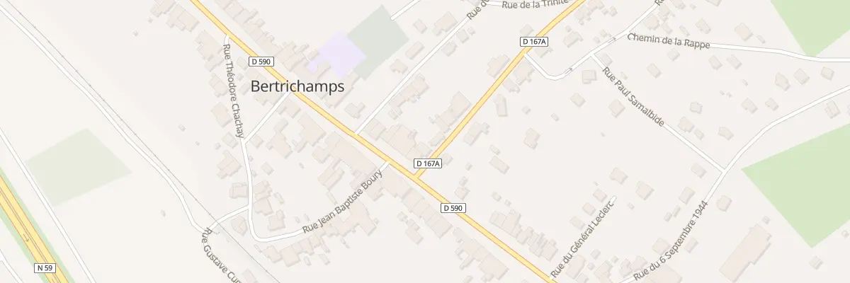 Plan du 3 Rue du Viombois à Bertrichamps