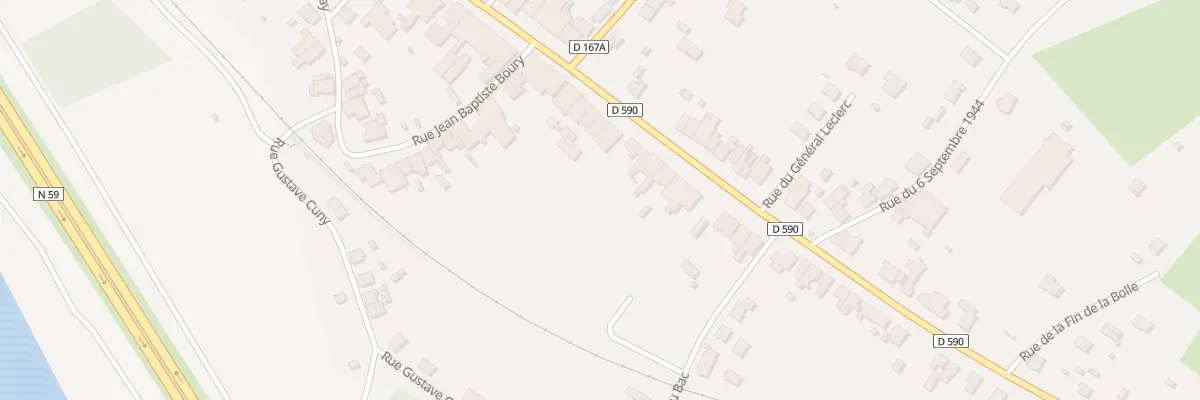 Plan du 77 Rue du Genéral Leclerc à Bertrichamps