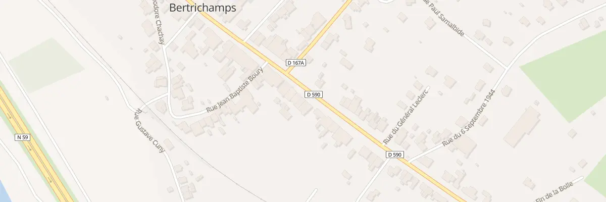 Plan du 71 Rue du Genéral Leclerc à Bertrichamps