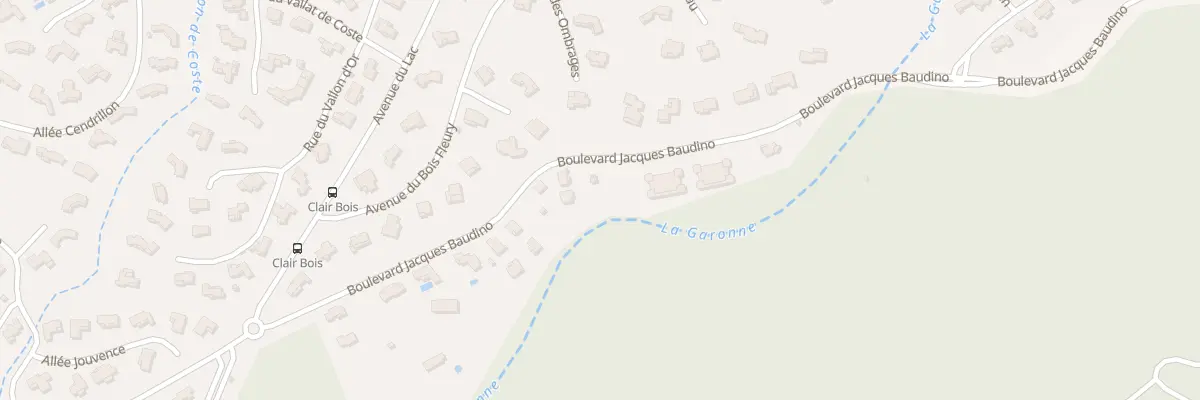 Plan du 2170 Bd Jacques Baudino à Saint-Raphaël