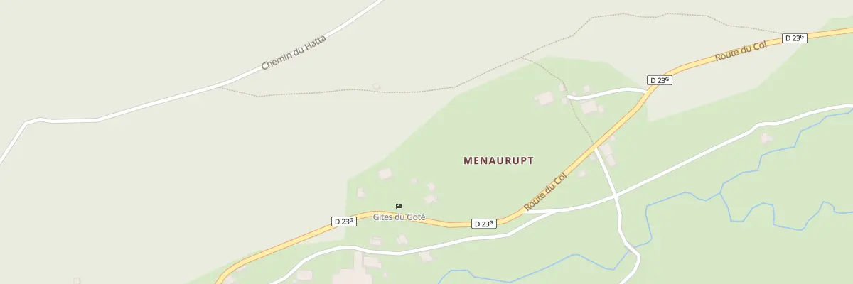 Plan du 11B Rte du Col à Sapois