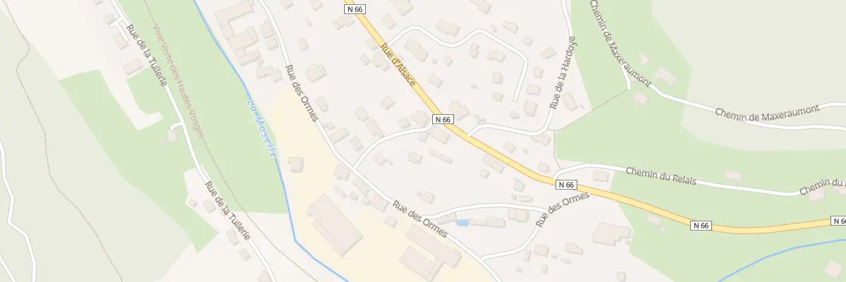Plan du 8 Rue de l’Alouette à Fresse-sur-Moselle