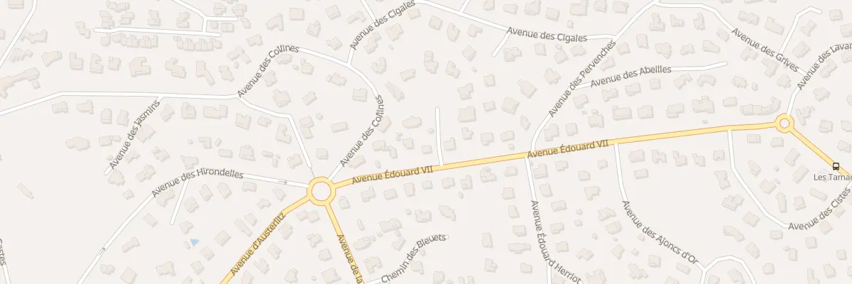Plan du 119 Av Edouard 7 à Saint-Raphaël