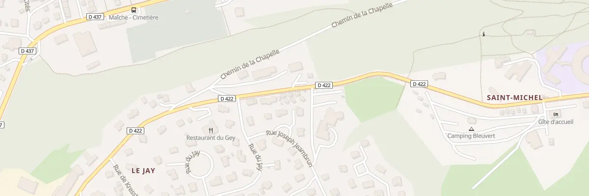 Plan du 29B Rue Saint Michel à Maîche